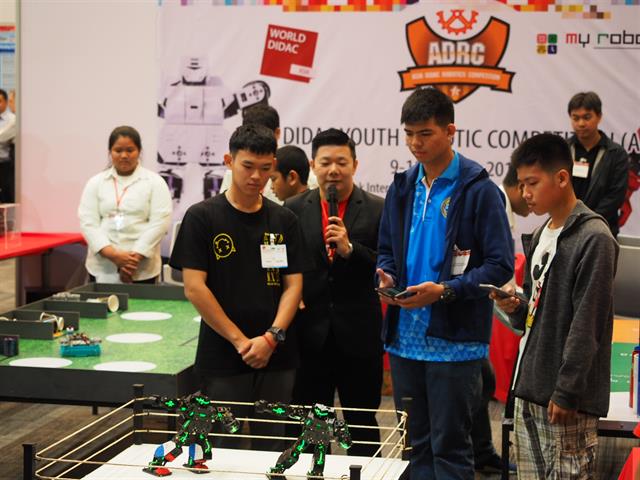 นักเรียนโรงเรียนสาธิตม.พะเยา,เข้าร่วมการแข่งขันหุ่นยนต์,Asia,Didac,Robotic,Competition,2019