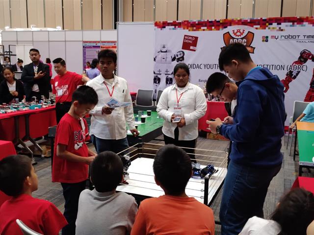 นักเรียนโรงเรียนสาธิตม.พะเยา,เข้าร่วมการแข่งขันหุ่นยนต์,Asia,Didac,Robotic,Competition,2019