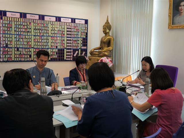 โรงเรียนสาธิตม.พะเยาจัดการประชุมคณะกรรมการอำนวยการโรงเรียนสาธิต,ครั้งที่,1/2563