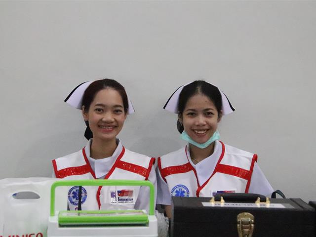 ม.พะเยา,จัดเจ้าหน้าที่ปฐมพยาบาล,พร้อมบริการเหตุฉุกเฉินให้กับ,การแข่งขันกีฬามหาวิทยาลัยแห่งประเทศไทย,ครั้งที่,47,ณ,มหาวิทยาลัยพะเยา