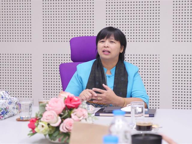 รองอธิการดีฝ่ายวางแผนและสารสนเทศ ประชุมติดตามงานร่วมกับงานผลิตสื่อนวัตกรรม เพื่อติดตามผลการผลิตสื่ออิเล็กทรอนิกส์ (Super KPI) 