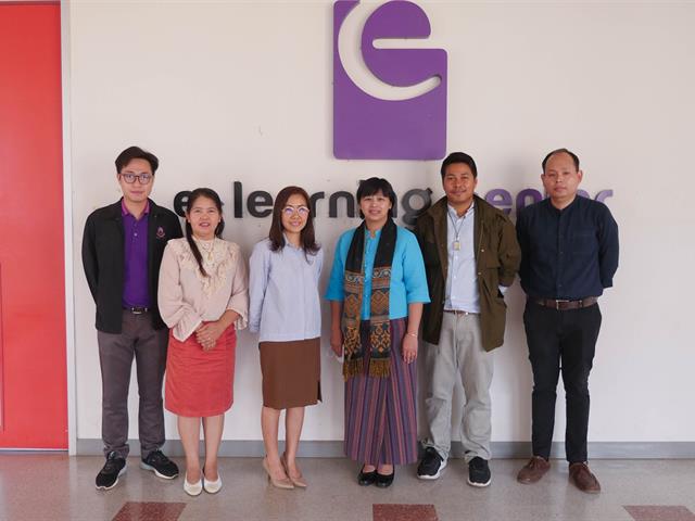 รองอธิการดีฝ่ายวางแผนและสารสนเทศ ประชุมติดตามงานร่วมกับงานผลิตสื่อนวัตกรรม เพื่อติดตามผลการผลิตสื่ออิเล็กทรอนิกส์ (Super KPI) 