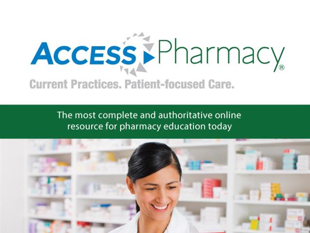  ฐานข้อมูลออนไลน์  Access Pharmacy