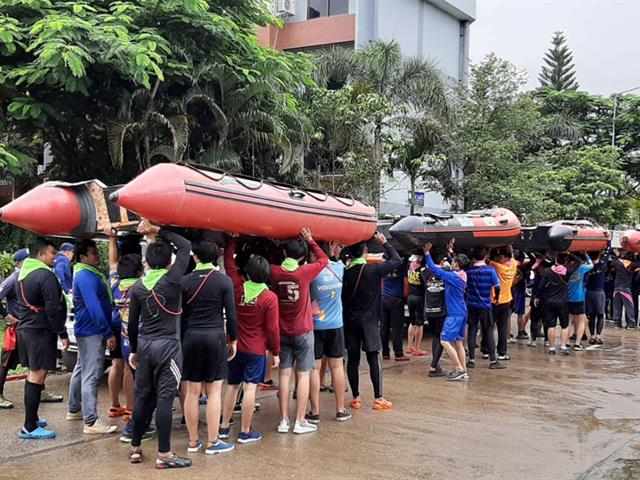 วิทยาเขตเชียงราย ต้อนรับคณะอบรมกู้ชีพกู้ภัยตอบโต้สถานการณ์ฉุกเฉิน อบจ.เชียงราย