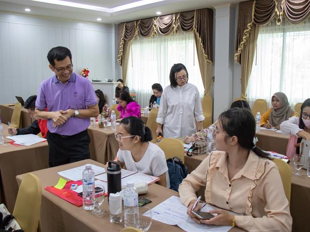 คณะศิลปศาสตร์จัดโครงการพัฒนาคุณภาพการศึกษาและการพัฒนาท้องถิ่นโดยมีสถาบันอุดมศึกษาเป็นพี่เลี้ยง ประจำปี 2563