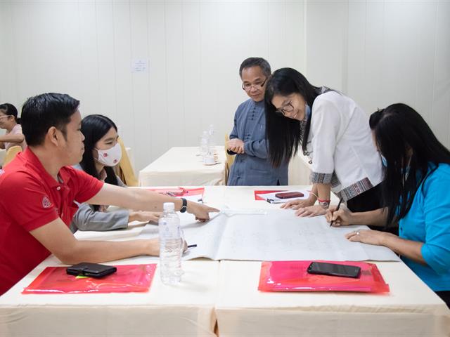 คณะศิลปศาสตร์จัดโครงการพัฒนาคุณภาพการศึกษาและการพัฒนาท้องถิ่นโดยมีสถาบันอุดมศึกษาเป็นพี่เลี้ยง ประจำปี 2563