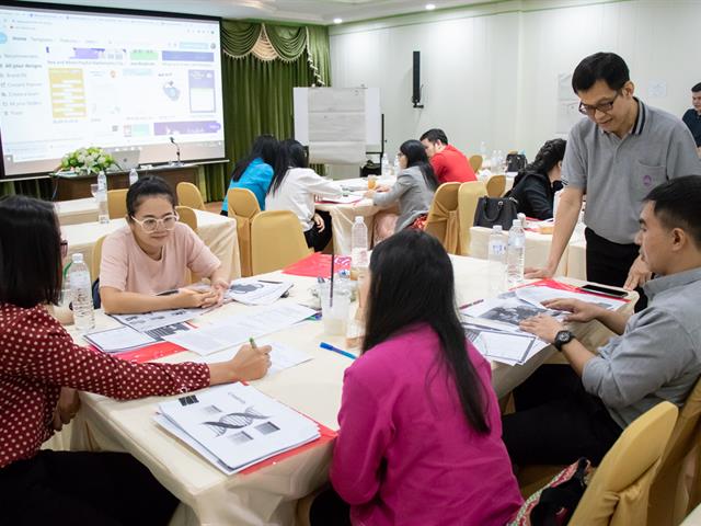 คณะศิลปศาสตร์จัดโครงการพัฒนาคุณภาพการศึกษาและการพัฒนาท้องถิ่นโดยมีสถาบันอุดมศึกษาเป็นพี่เลี้ยง ประจำปี 2563