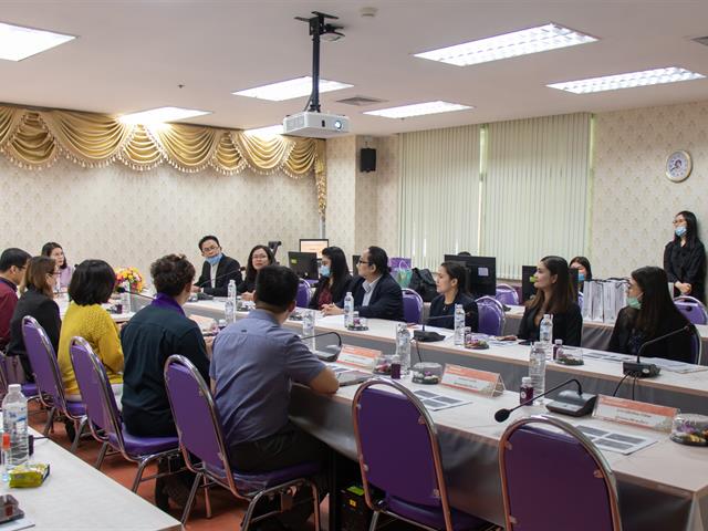 คณะศิลปศาสตร์ จัดประชุมแลกเปลี่ยนความคิดเห็นการประเมินคุณภาพการศึกษา AUN QA หลักสูตรศิลปศาสตรบัณฑิต สาขาวิชาภาษาไทย