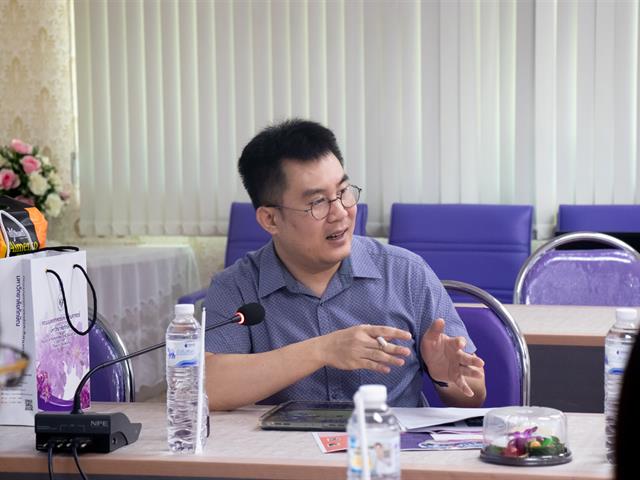 คณะศิลปศาสตร์ จัดประชุมแลกเปลี่ยนความคิดเห็นการประเมินคุณภาพการศึกษา AUN QA หลักสูตรศิลปศาสตรบัณฑิต สาขาวิชาภาษาไทย