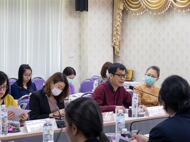คณะศิลปศาสตร์ จัดประชุมแลกเปลี่ยนความคิดเห็นการประเมินคุณภาพการศึกษา AUN QA หลักสูตรศิลปศาสตรบัณฑิต สาขาวิชาภาษาไทย