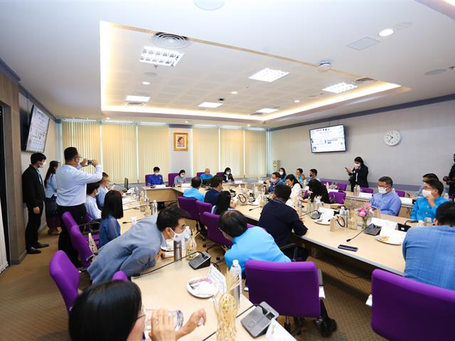 มหาวิทยาลัยพะเยา ร่วมกับสถาบันวิจัยวิทยาศาสตร์และเทคโนโลยีแห่งประเทศไทย(วว.) จัดพิธีลงนามบันทึกข้อตกลงร่วมมือ(MOU) ว่าด้วย “การใช้เทคโนโลยี ผลงานวิจัยและนวัตกรรม  เพื่อสร้างมูลค่าเพิ่มผลผลิตการเกษตรและพืชอัตลักษณ์ของจังหวัดพะเยา”