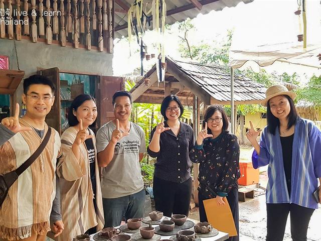 ผู้บริหารคณะศิลปศาสตร์ เข้าร่วมโครงการ Phayao Learning City “ปั้นดิน ปั้นใจ”