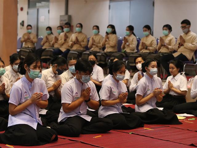 คณะแพทยศาสตร์ สาขาวิชาการแพทย์แผนไทยประยุกต์ จัดพิธีไหว้ครูแผนไทย บรมครูชีวกโกมารภัจจ์