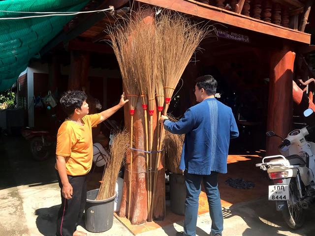 คณะศิลปศาสตร์ ลงพื้นที่เพื่อติดตามผลการดำเนินงานโครงการ 1 คณะ 1 ชุมชนนวัตกรรม  ณ เทศบาลตำบลเจริญราษฏร์ อำเภอแม่ใจ จังหวัดพะเยา