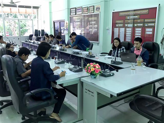 คณะศิลปศาสตร์ ลงพื้นที่เพื่อติดตามผลการดำเนินงานโครงการ 1 คณะ 1 ชุมชนนวัตกรรม  ณ เทศบาลตำบลเจริญราษฏร์ อำเภอแม่ใจ จังหวัดพะเยา