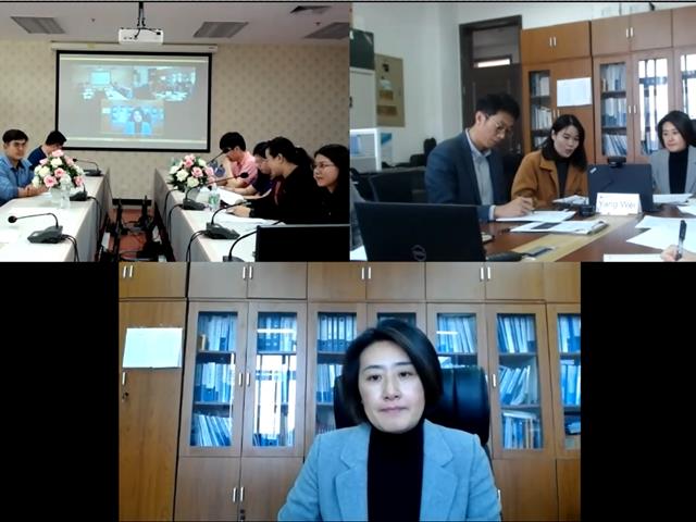 คณะศิลปศาสตร์ร่วมประชุมออนไลน์เพื่อรายงานและติดตามผลความร่วมมือทางวิชาการ ระหว่างมหาวิทยาลัยพะเยา และ มหาวิทยาลัยครุศาสตร์เทียนจิน ประเทศจีน
