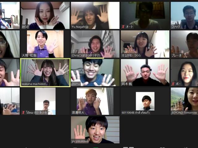 คณะศิลปศาสตร์ สาขาวิชาภาษาญี่ปุ่น ร่วมกับ Beyond Tomorrow  จัดกิจกรรมแลกเปลี่ยนทางวัฒนธรรมแบบออนไลน์