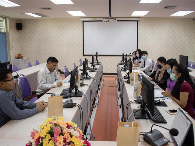 คณะศิลปศาสตร์ให้การต้อนรับคณะมนุษยศาสตร์และสังคมศาสตร์มหาวิทยาลัยราชภัฏกำแพงเพชร