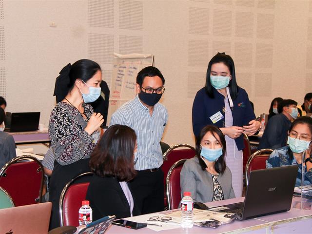 คณะศิลปศาสตร์เข้าร่วมกิจกรรมทบทวนผู้ประเมิน ประกันคุณภาพการศึกษาภายใน ระดับหลักสูตร ตามเกณฑ์ AUN-QA