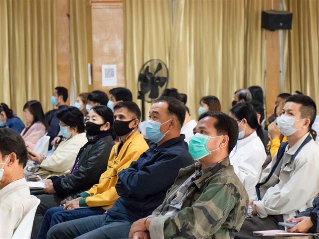 คณะศิลปศาสตร์ ร่วมแนะแนวหลักสูตรระดับปริญญาตรีและหลักสูตรระยะสั้น  ในงานประชุมผู้ปกครอง โรงเรียนพะเยาพิทยาคม 2564