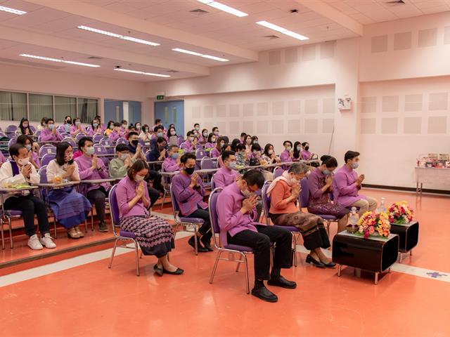 คณะศิลปศาสตร์จัดโครงการทำบุญคณะศิลปศาสตร์ ประจำปี 2564