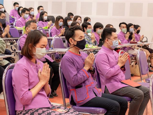 คณะศิลปศาสตร์จัดโครงการทำบุญคณะศิลปศาสตร์ ประจำปี 2564