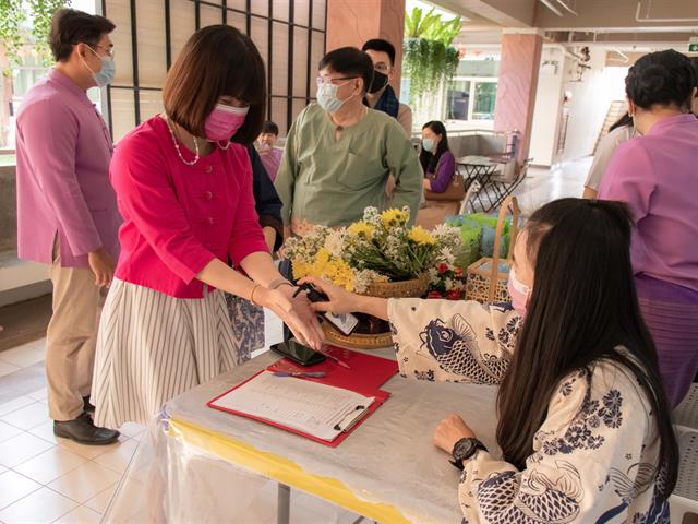 คณะศิลปศาสตร์จัดโครงการทำบุญคณะศิลปศาสตร์ ประจำปี 2564