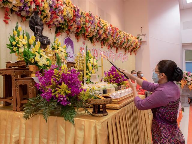 คณะศิลปศาสตร์จัดโครงการทำบุญคณะศิลปศาสตร์ ประจำปี 2564