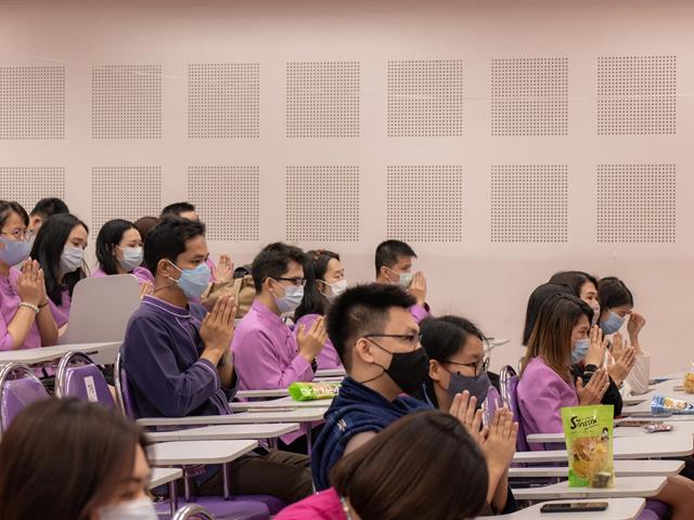 คณะศิลปศาสตร์จัดโครงการทำบุญคณะศิลปศาสตร์ ประจำปี 2564