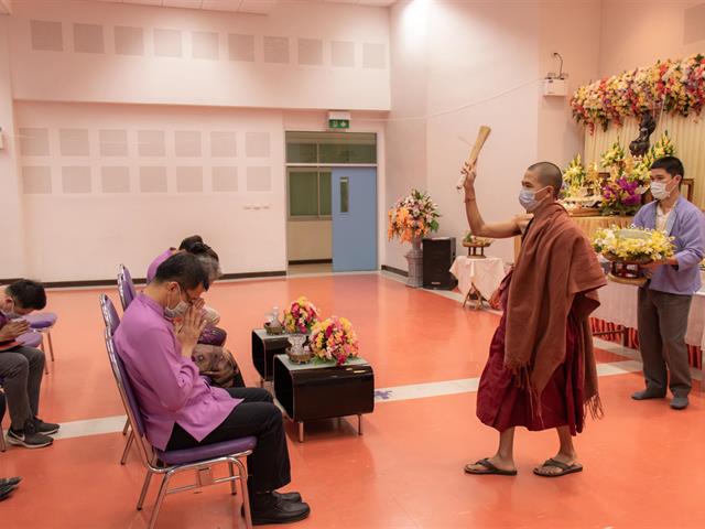 คณะศิลปศาสตร์จัดโครงการทำบุญคณะศิลปศาสตร์ ประจำปี 2564