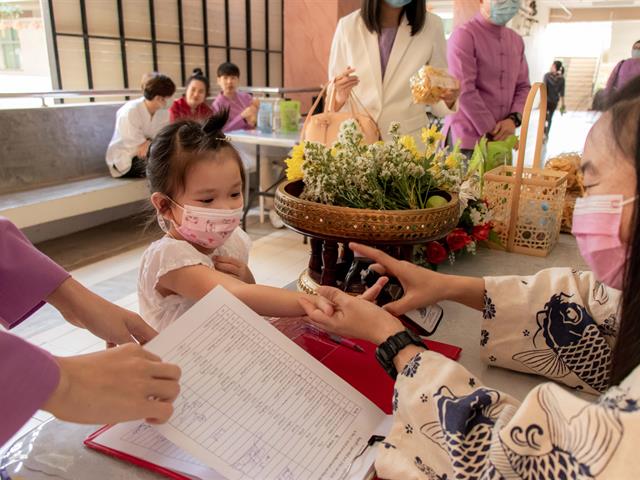 คณะศิลปศาสตร์จัดโครงการทำบุญคณะศิลปศาสตร์ ประจำปี 2564