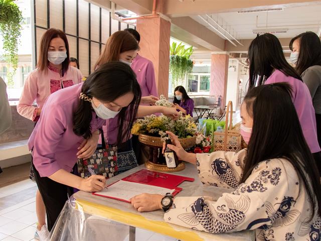 คณะศิลปศาสตร์จัดโครงการทำบุญคณะศิลปศาสตร์ ประจำปี 2564