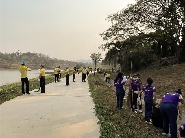รองคณบดีฝ่ายคุณภาพนิสิต คณะศิลปศาสตร์ เข้าร่วมกิจกรรมจิตอาสาพัฒนาอ่างหลวง