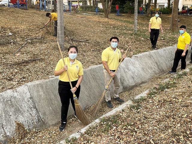 รองคณบดีฝ่ายคุณภาพนิสิต คณะศิลปศาสตร์ เข้าร่วมกิจกรรมจิตอาสาพัฒนาอ่างหลวง