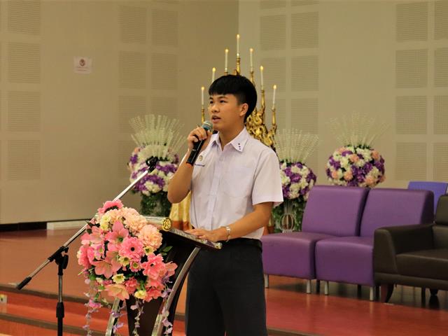 พิธีจบหลักสูตรปัจฉิมนิเทศนักเรียนระดับชั้นมัธยมศึกษาปีที่ 6 พิธีคุรุมุทิตา ศิษยาลัย ประจำปีการศึกษา 2563 รุ่นที่ 7