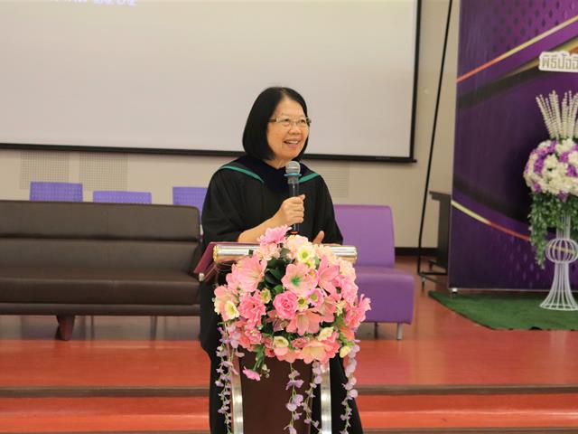 พิธีจบหลักสูตรปัจฉิมนิเทศนักเรียนระดับชั้นมัธยมศึกษาปีที่ 6 พิธีคุรุมุทิตา ศิษยาลัย ประจำปีการศึกษา 2563 รุ่นที่ 7