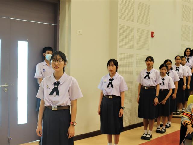 พิธีจบหลักสูตรปัจฉิมนิเทศนักเรียนระดับชั้นมัธยมศึกษาปีที่ 6 พิธีคุรุมุทิตา ศิษยาลัย ประจำปีการศึกษา 2563 รุ่นที่ 7