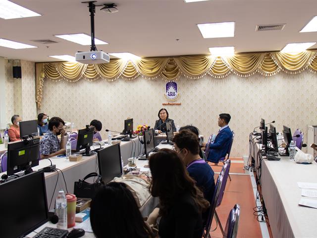 คณะศิลปศาสตร์ จัดโครงการพัฒนานิสิตระดับบัณฑิตศึกษา กิจกรรมที่ 7 วิทยานิพนธ์พัฒนา