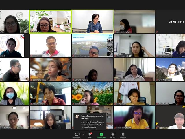 ผู้บริหารคณะศิลปศาสตร์ เข้าร่วมอบรมการบริหารสู่ความเป็นเลิศ ตามแนวทางรางวัลคุณภาพแห่งชาติ  TQA Training Program 2021: TQA Criteria รุ่นที่ 7