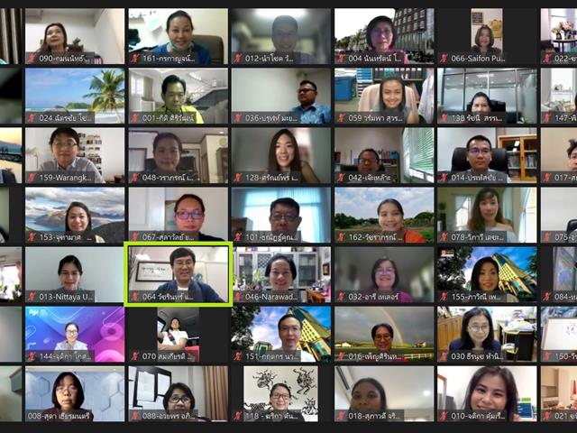 ผู้บริหารคณะศิลปศาสตร์ เข้าร่วมอบรมหลักสูตร AUN-QA Internal Assessor Refresh