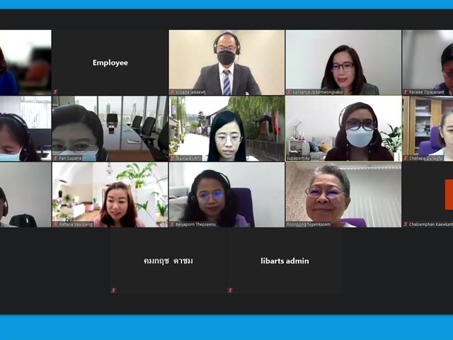 คณะศิลปศาสตร์ จัดการประเมินคุณภาพการศึกษาระดับหลักสูตร AUN QA ปีการศึกษา 2563 ระดับบัณฑิตศึกษา