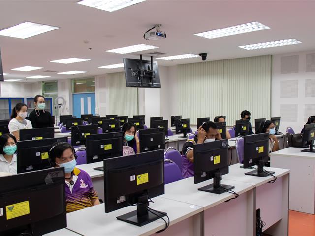 ศูนย์ภาษาคณะศิลปศาสตร์ จัดทดสอบวัดระดับความรู้ภาษาอังกฤษ สำหรับคณะผู้บริหารและบุคลากร คณะเกษตรศาสตร์และทรัพยากรธรรมชาติ