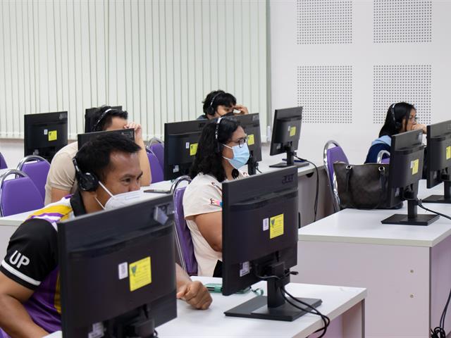 ศูนย์ภาษาคณะศิลปศาสตร์ จัดทดสอบวัดระดับความรู้ภาษาอังกฤษ สำหรับคณะผู้บริหารและบุคลากร คณะเกษตรศาสตร์และทรัพยากรธรรมชาติ