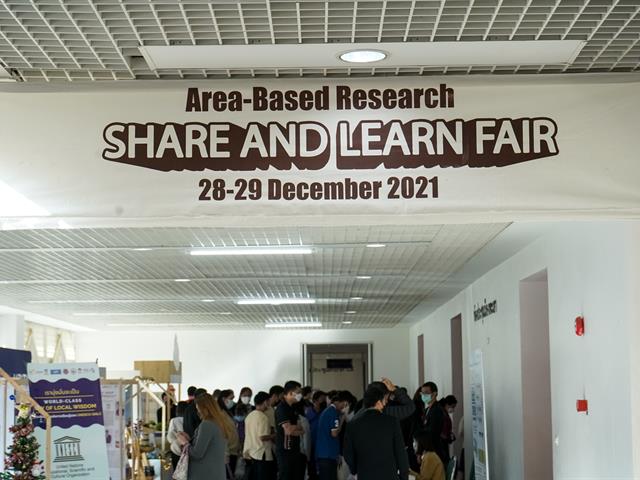  Area-Based Research SHARE & LEARN FAIR
