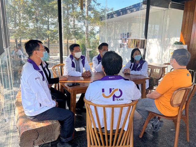 กิจกรรมแลกเปลี่ยนเรียนรู้การบริหารงานของมหาวิทยาลัยพะเยา