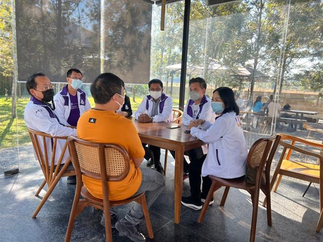 กิจกรรมแลกเปลี่ยนเรียนรู้การบริหารงานของมหาวิทยาลัยพะเยา