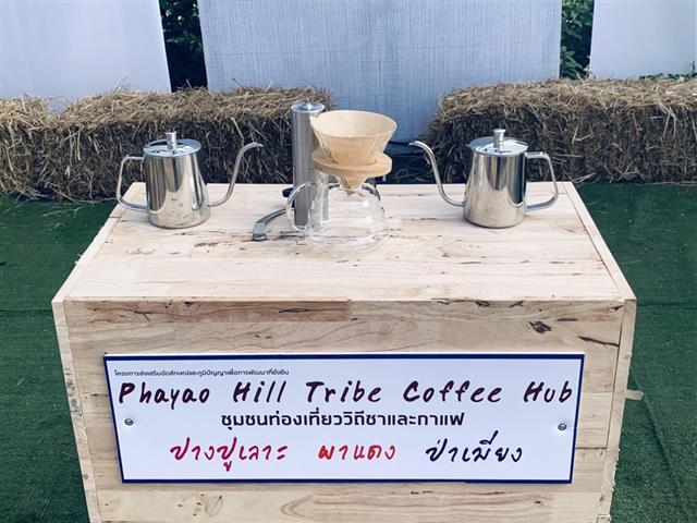 คณะเกษตรศาสตร์และทรัพยากรธรรมชาติ มหาวิทยาลัยพะเยา เข้าร่วมโครงการส่งเสริมอัตลักษณ์และภูมิปัญญาเพื่อการพัฒนาที่ยั่งยืน ชื่องาน Phayao Hill Tribe Coffee Hub
