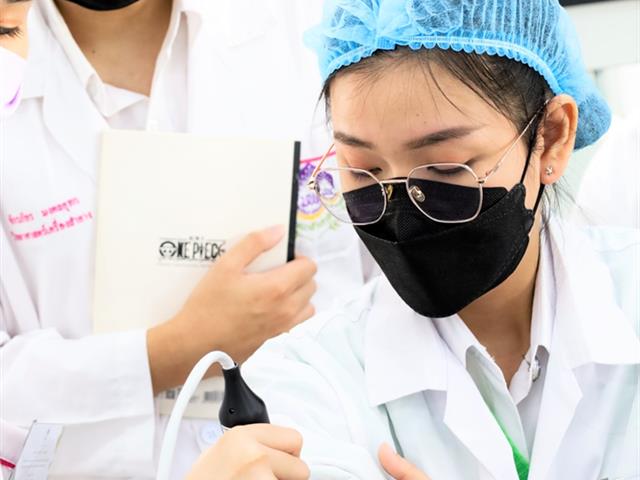 School of Pharmaceutical Sciences provides practical learning on the topic of “Anti-cellulite (Anti-cellulite product efficacy evaluation”