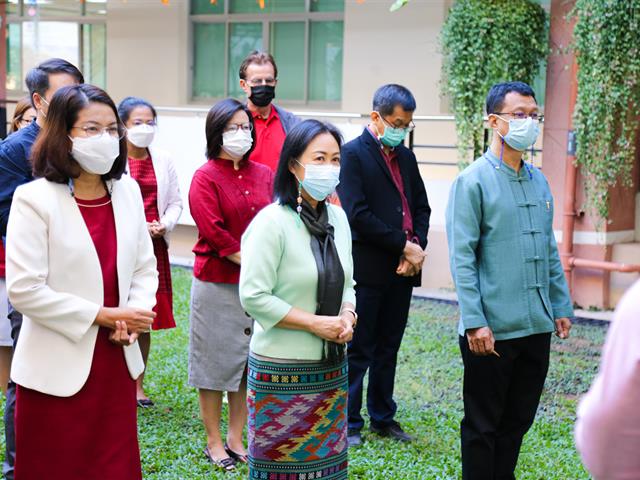 อธิการบดี ม.พะเยา เยี่ยม คณะศิลปศาสตร์ ในกิจกรรมสภากาแฟสัญจร