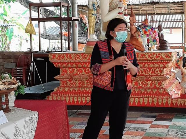 วิทยากรบริการวิชาการโครงการบริโภคปลอดภัยโดยใช้สมุนไพรพื้นบ้านเพื่อสูงอายุและสมุนไพรพื้นบ้านช่วยต้าน covid 19
